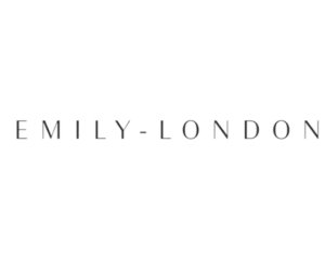 Emily London logo, they luxury brand specialising in designer headwear.