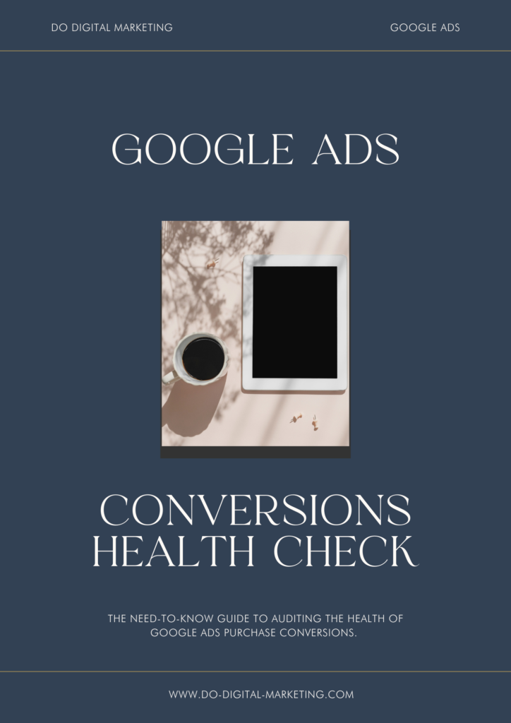 Google Ads Conversions Health Check